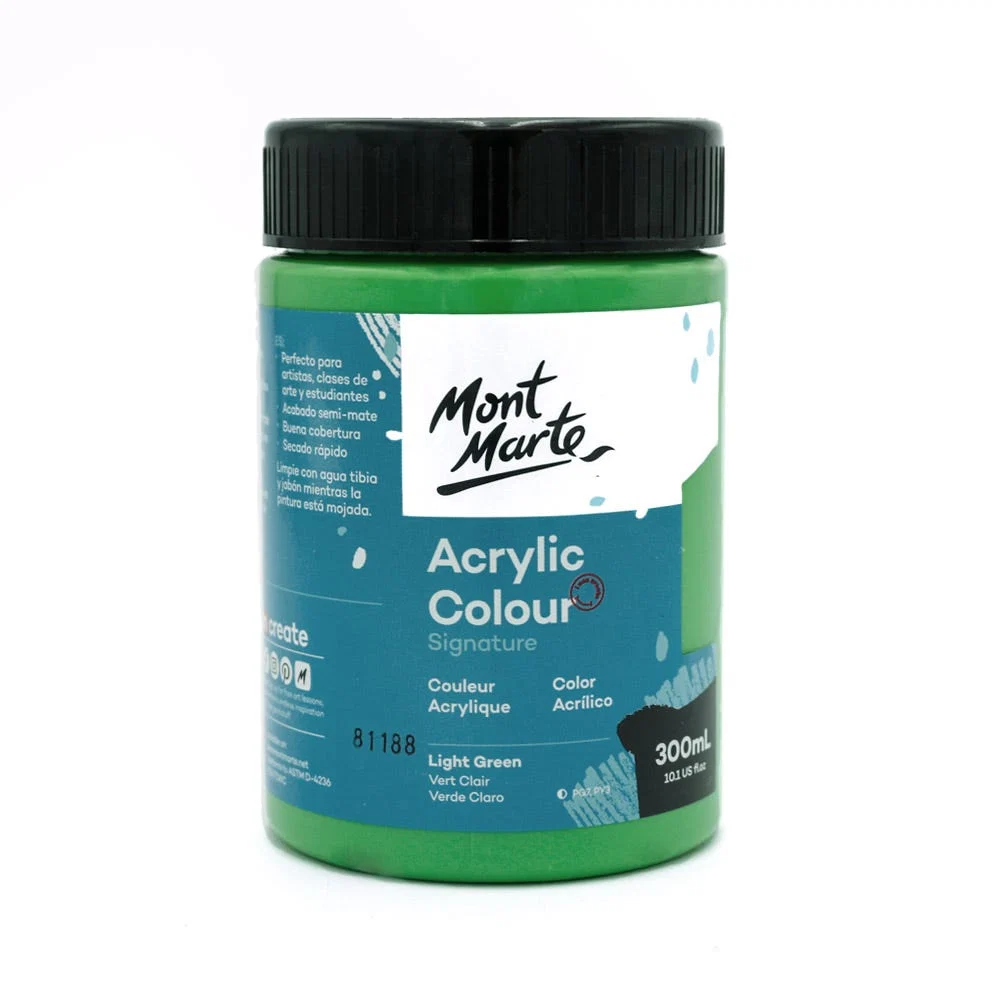 Acrylic Color Paint Signature 300ml – Light Green