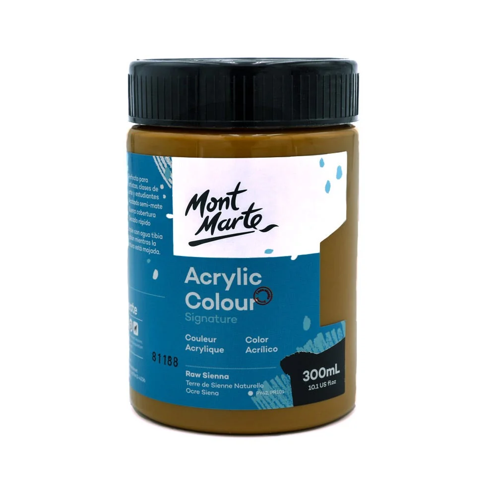 Acrylic Colour Paint Signature 300ml – Raw Sienna