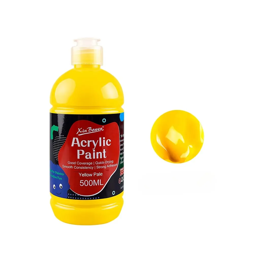 Pale Yellow 500ML Acrylic Paint