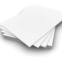 White A4 Embossed Paper Binding Covers – 100 Pieces