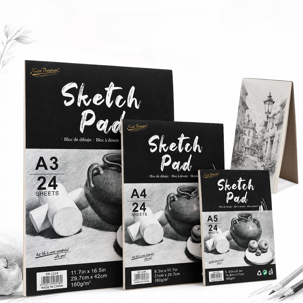 A3 Sketchbook 160gsm 24 Pages