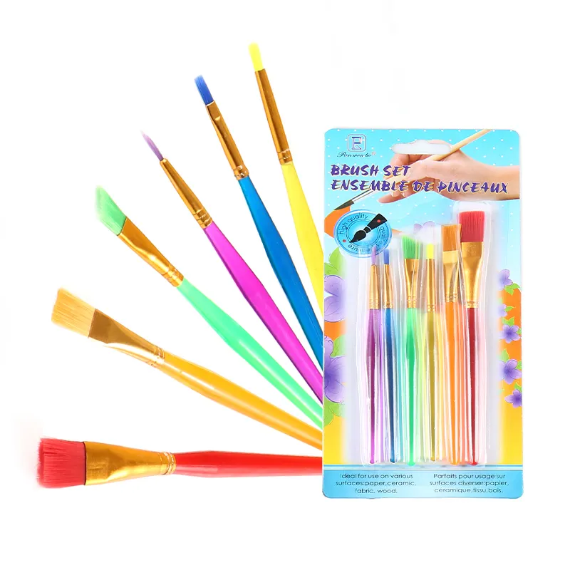 Art Supplies Paint Brush Set– 6 Pcs