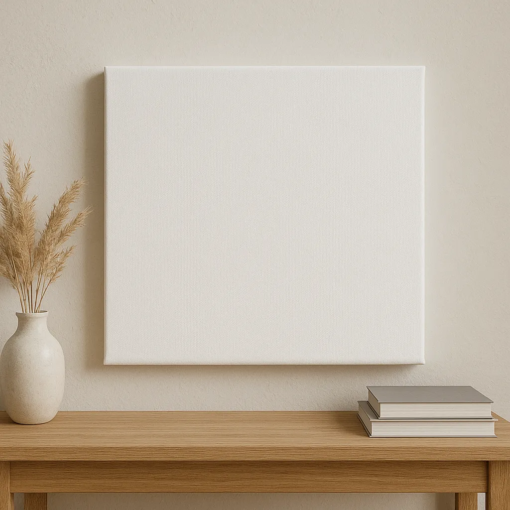 Stretched Primed Canvas 90 × 90 cm