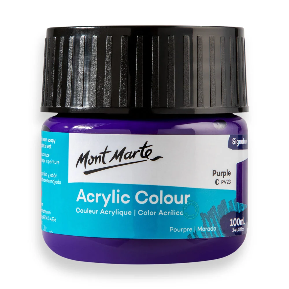 Acrylic Colour Paint Signature 100mL – Purple