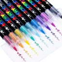 Acrylic Marker 12-Color Set – Soft-Tip DIY Painting & Graffiti Pens