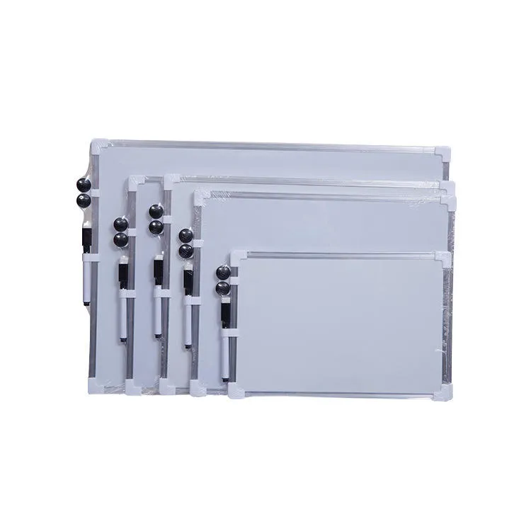 Magnetic Double-Sided Whiteboard 50x70cm – School & Office Dry Erase Board