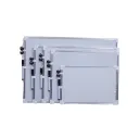 Magnetic Double-Sided Whiteboard 50x70cm – School & Office Dry Erase Board